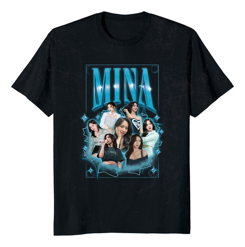 Playera Unisex Vintage Retro Kpop Twice Mina Bias