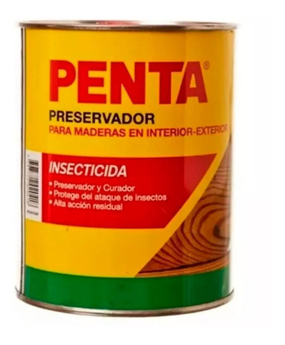 Preservador Curador Insecticida Para Madera X4l Penta | Gran