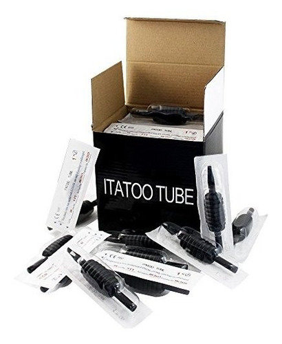 Itatoo 20pcs Tubos De Tatuaje Desechables Esterilizados Surt