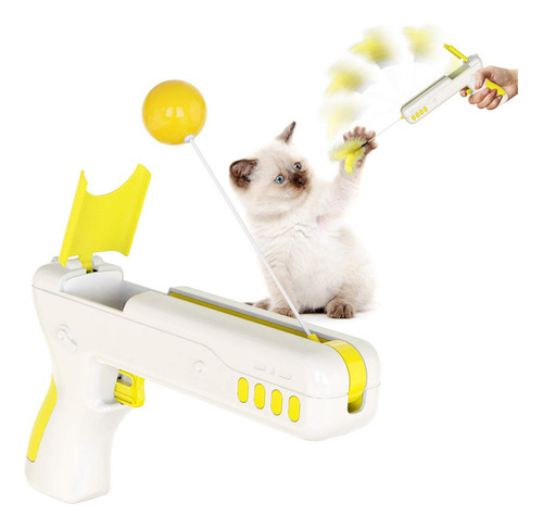 Petme Tender Nuevo Juguete Interactivo Para Gatos Con Plumas