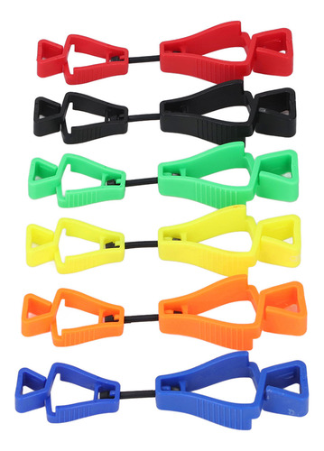 Glove Grabber Clip, 6 Unidades, Clips De Soporte Multifuncio