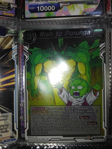  Carta Holo King Kai's Training Dragon Ball