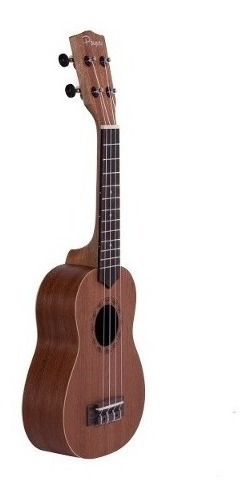Ukelele Soprano Marca Parquer Maderas Sapele Y Arce Uk150 Color Marrón