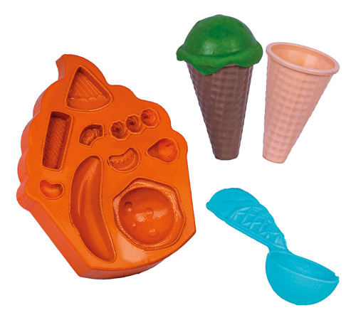 Kit Massinha De Modelar Tutti Frutti Doceria Com Acessorios