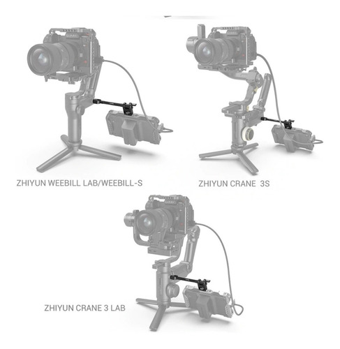 Imagem 5 de 10 de Suporte Smallrig De Monitor P/ Gimbal Ronin, Zhiyun Crane