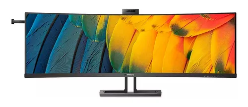 Phillips lanza un monitor de 49 pulgadas con una avanzadísima webcam