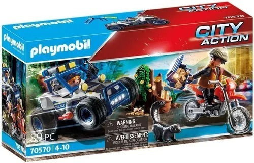 Playmobil City Action 70570 - Vehiculo Policia Todo Terreno
