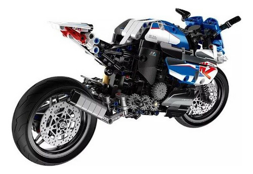 Moto Para Armar 542 Piezas Bloques P/armar Calidad Premium 542 Motocicleta
