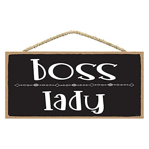 Señal De 'boss Lady', Decoración De Oficina, Señal D...