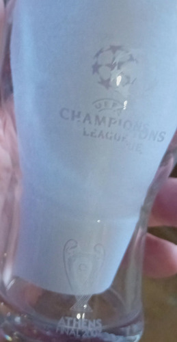 Vaso Cerveza Heineken Champion L Atenas 2007 Final Verde (Usado)