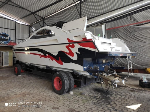 Lacha Intermarine Excalibur 45 C/ 2 Caterpillar Ano 1996