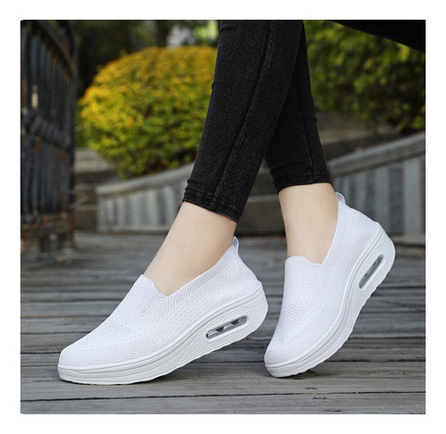 Zapatillas Deportivas Informales Transpirables Para Mujer