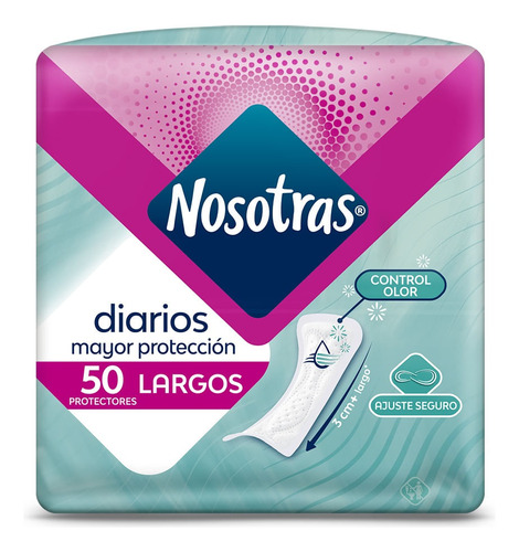 Protectores Diarios Nosotras Largos X 50und