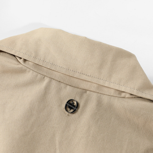 Trench Largo Tapado Forrado Eco Cuero Mujer Love Oreiro