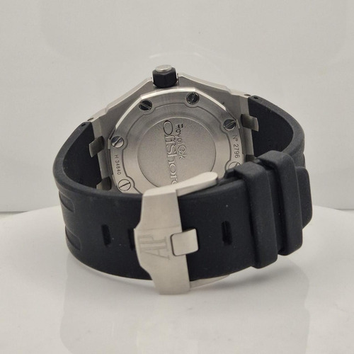 Audemars Piguet Royal Oak Offshore Diver 42mm Automatic Preto Prateado Preto (Usado)