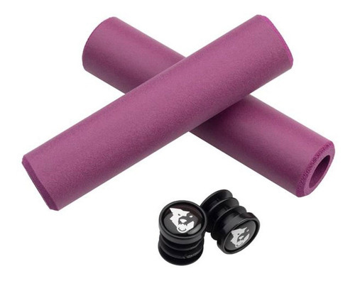 Puños Grip Wolf Tooth Karv Silicona 6.5mm - Epic Bikes Color Violeta