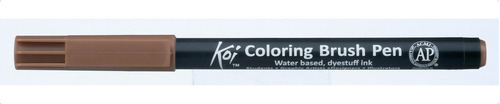 Caneta Sakura Koi Coloring Brush 12 Marrom