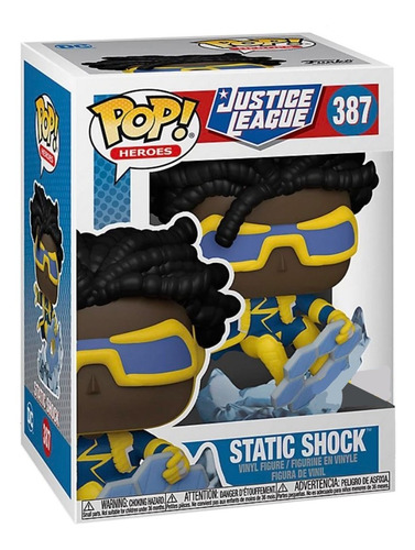 Figuras Coleccionables Funko Pop Justice League Static Shock