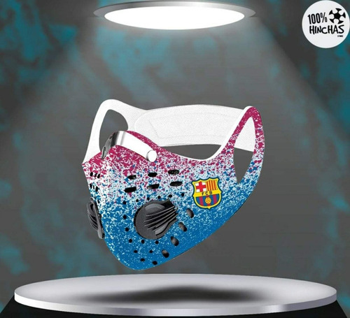 Imagen 2 de 5 de Mascarillas Deportivas 5 Capas Barcelona