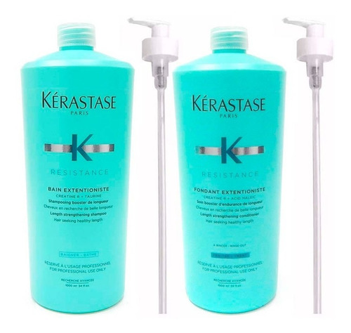 Kit Kerastase Extentioniste Shampoo + Acondicionador 1000ml