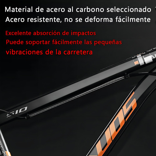 Bicicleta de montaña frenos disco amortiguadores 21 velocidades ajustable r26