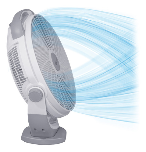 Ventilador De Piso 20 Alta Calidad Funcion Up And Down O83 50 Cm 127v/60hz Gris Plástico 5