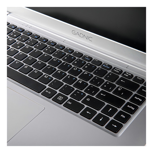 Notebook Gadnic Cloudbook Intel 4gb Windows 10 + Accesorios Color Gris