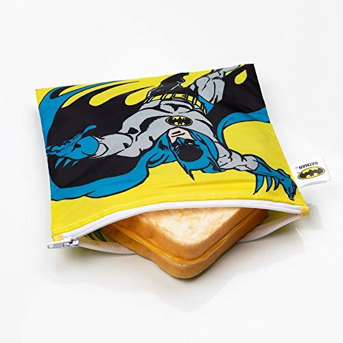 Bolsas De Sándwich Reutilizables, Bumkins Dc Comics Batman 