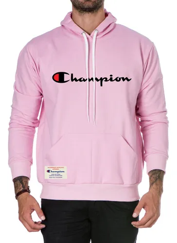 Blusa De Moletom Champion Super Fleece Masculina - Azul Royal