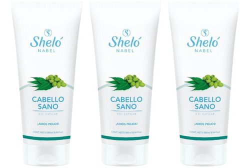 3 Pack Gel Capilar Cabello Sano Shelo