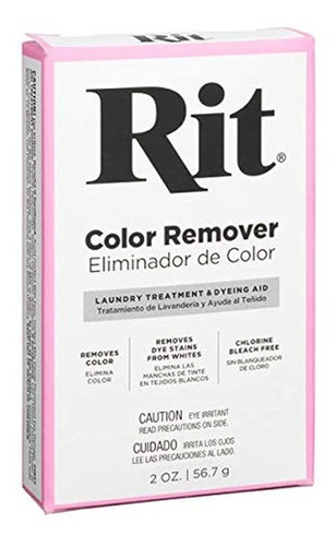 Polvo Removedor De Color Durante Lavado Marca Rit 2 Onzas