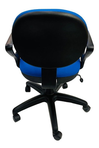 Imagen 9 de 10 de Silla Azul Escritorio Oficina Pc Basculante Neumátic Arcadia