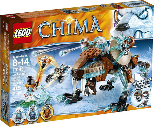 Lego Legends Of Chima 70143 El Dientes De Sable De Sir Fanga