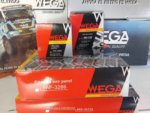 Kit 4 Filtros Chevrolet Prisma Onix Wega Zona Norte