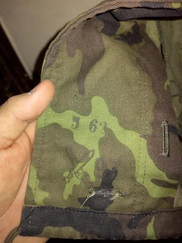 Parka Militar De República Checa,años 90 (Usado)