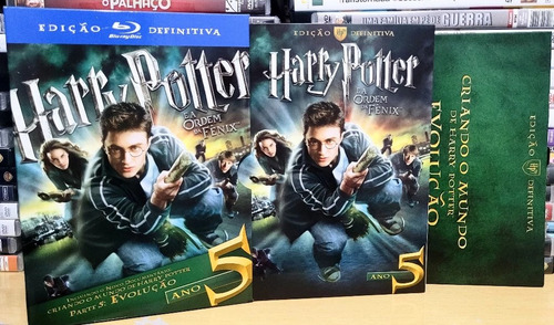 Blu-ray Harry Potter E A Ordem Da Fênix - Edição Definitiva 