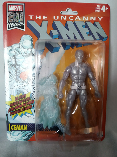 Ice Man Iceman Uncanny X-men Retro Marvel Legends  Hasbro