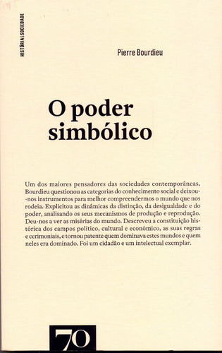 Libro Poder Simbolico O 02ed 21 De Bordieu Pierre Edicoes 7