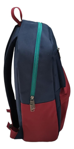 Fm Mochila Grande Escolar Azul Dc 02254