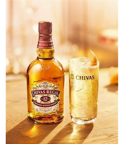 Whisky Chivas Regal 12 Años X3 Uni Estuche Envio Gratis Pais