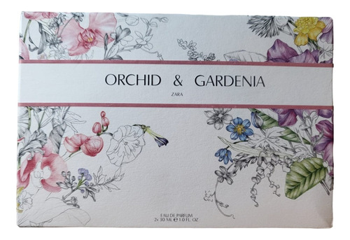 Perfume Zara Duo Set Orchid & Gardenia - Edp 2 X 30ml. 