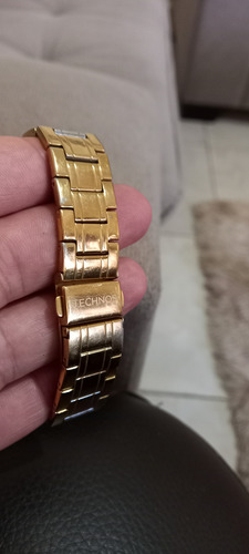 Relógio Technos Quartz Dourado (Usado)