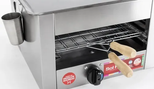 Carlitero Tostador Simple Gas Plancha Sol Real 061 Reforzado