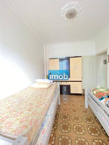 Imagem 6 de 14 de Apartamento Com 2 Dormitórios À Venda, 90 M² Por R$ 310.000,00 - José Menino - Santos/sp - Ap8444