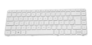 Teclado Para Notebook Hp Pavilion G4-2160br Branco Abnt2