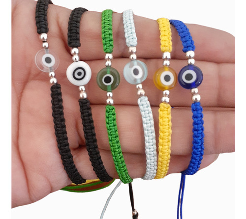 Pulseras De Ojo Turco Para Protección Bebé, Niña Y Adulto.  