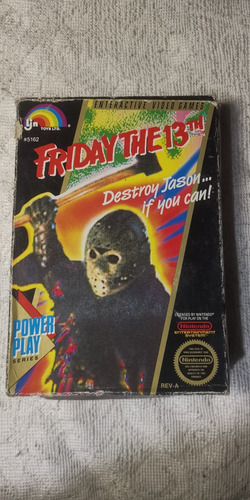 Friday The 13th Nes En Caja (Usado)