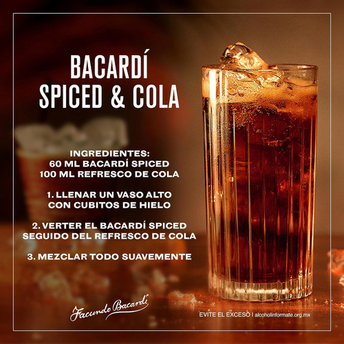 Ron Bacardi Spiced 750ml