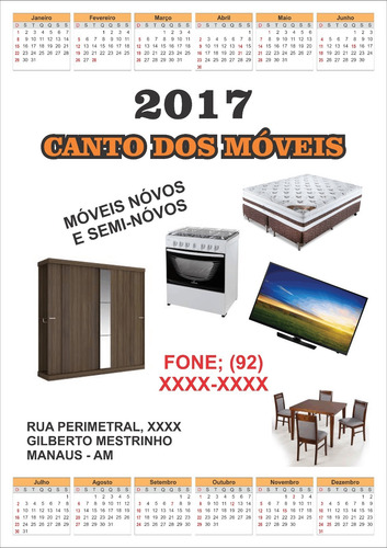 Imagem 1 de 8 de Calendário Personalizado