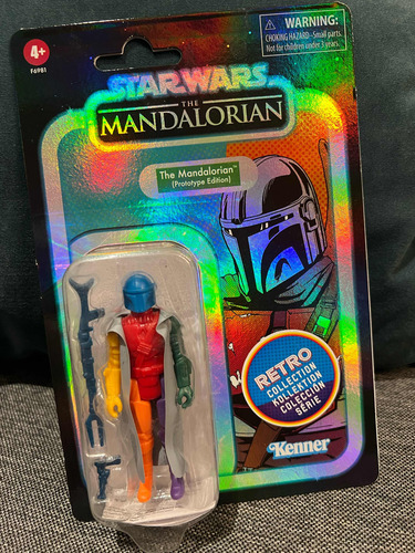 The Mandalorian Prototipo Star Wars Vintage Collection Azul (Usado)